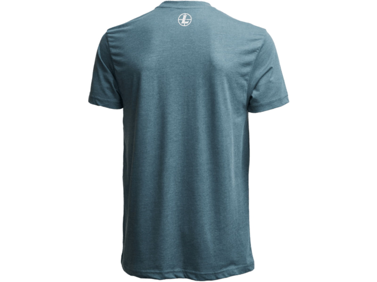 Leupold Riflescopes Badge Graphic T-Shirt Extra Large Indigo 186504