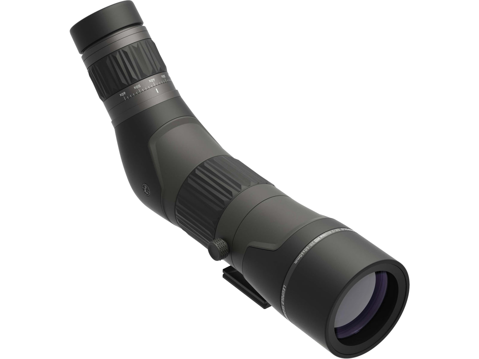 Leupold SX-2 Alpine HD Gen 2 20-60x60mm Spotting Scope Angled 14.3in Length Grey/Black