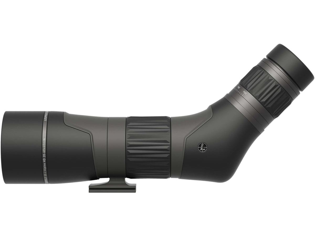 Leupold SX-2 Alpine HD Gen 2 20-60x60mm Spotting Scope Angled 14.3in Length Grey/Black
