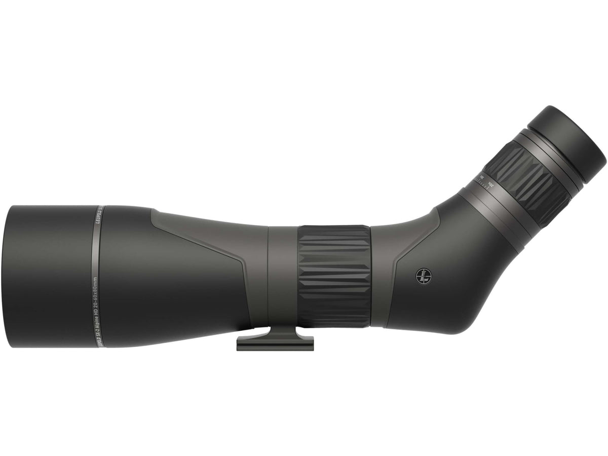 Leupold SX-2 Alpine HD Gen 2 20-60x80mm Spotting Scope Angled 16.7in Length Grey/Black 185684