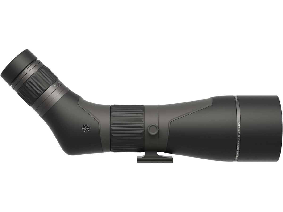 Leupold SX-2 Alpine HD Gen 2 20-60x80mm Spotting Scope Angled 16.7in Length Grey/Black 185684