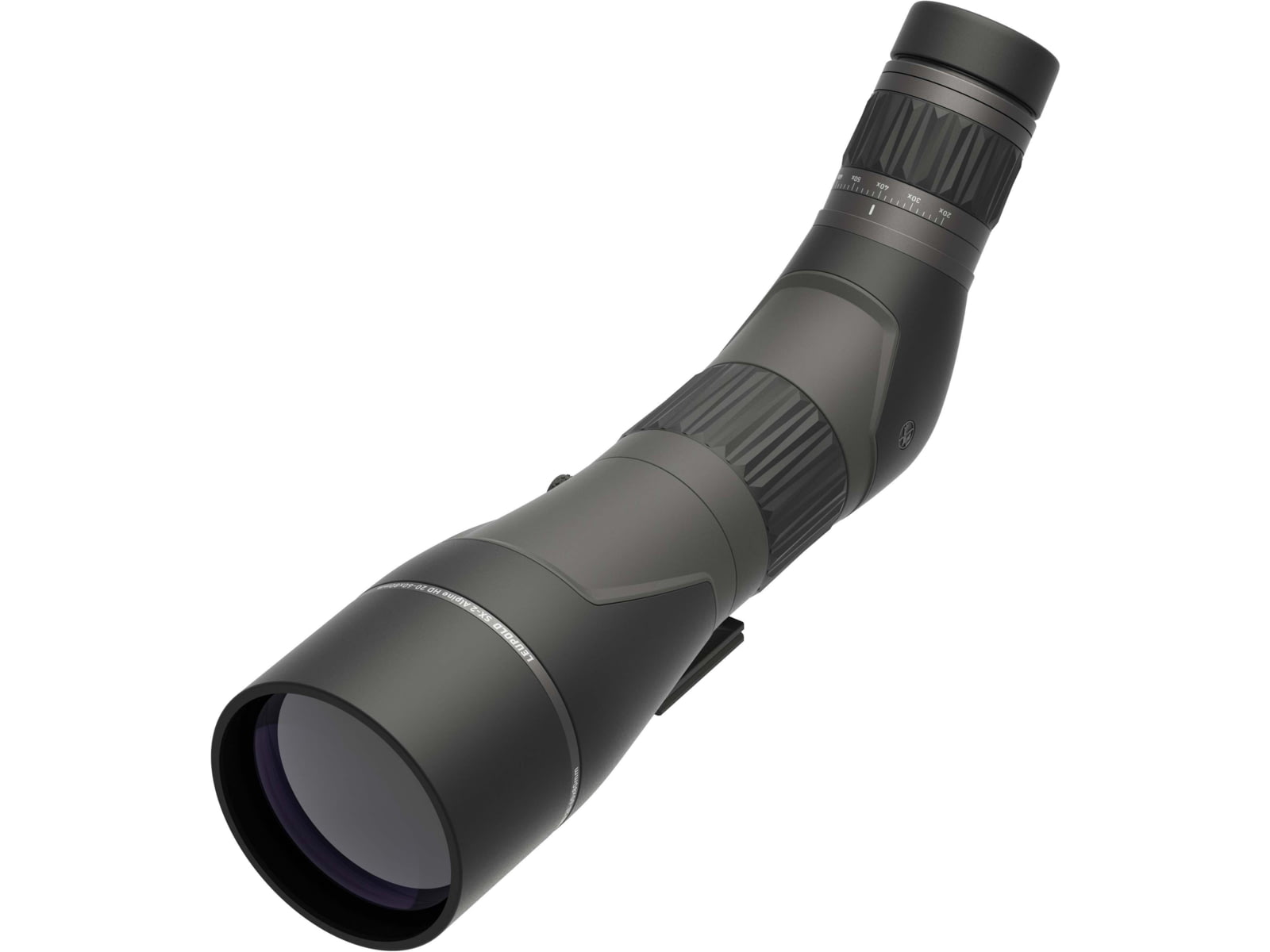 Leupold SX-2 Alpine HD Gen 2 20-60x80mm Spotting Scope Angled 16.7in Length Grey/Black 185684