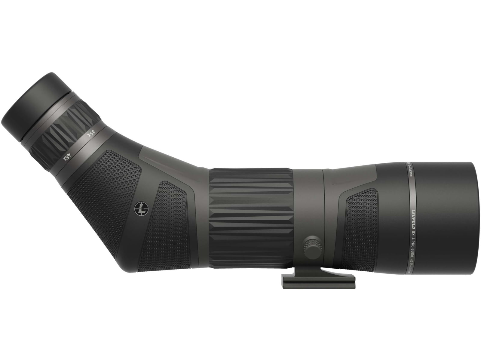 Leupold SX-4 Pro Guide HD Gen 2 15-45x65mm Spotting Scope Angled Grey/Black