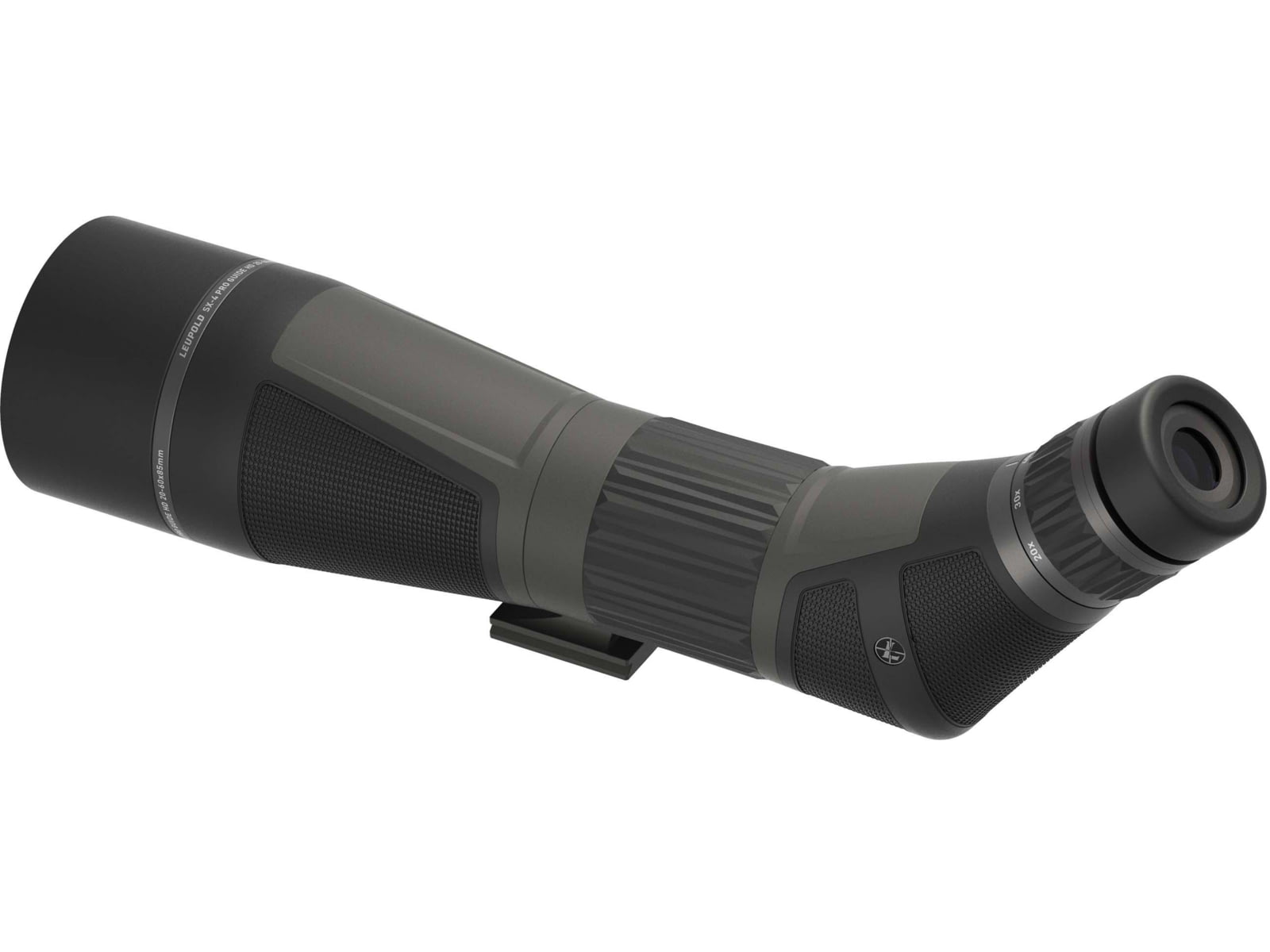 Leupold SX-4 Pro Guide HD Gen 2 20-60x85mm Spotting Scope Angled Grey/Black