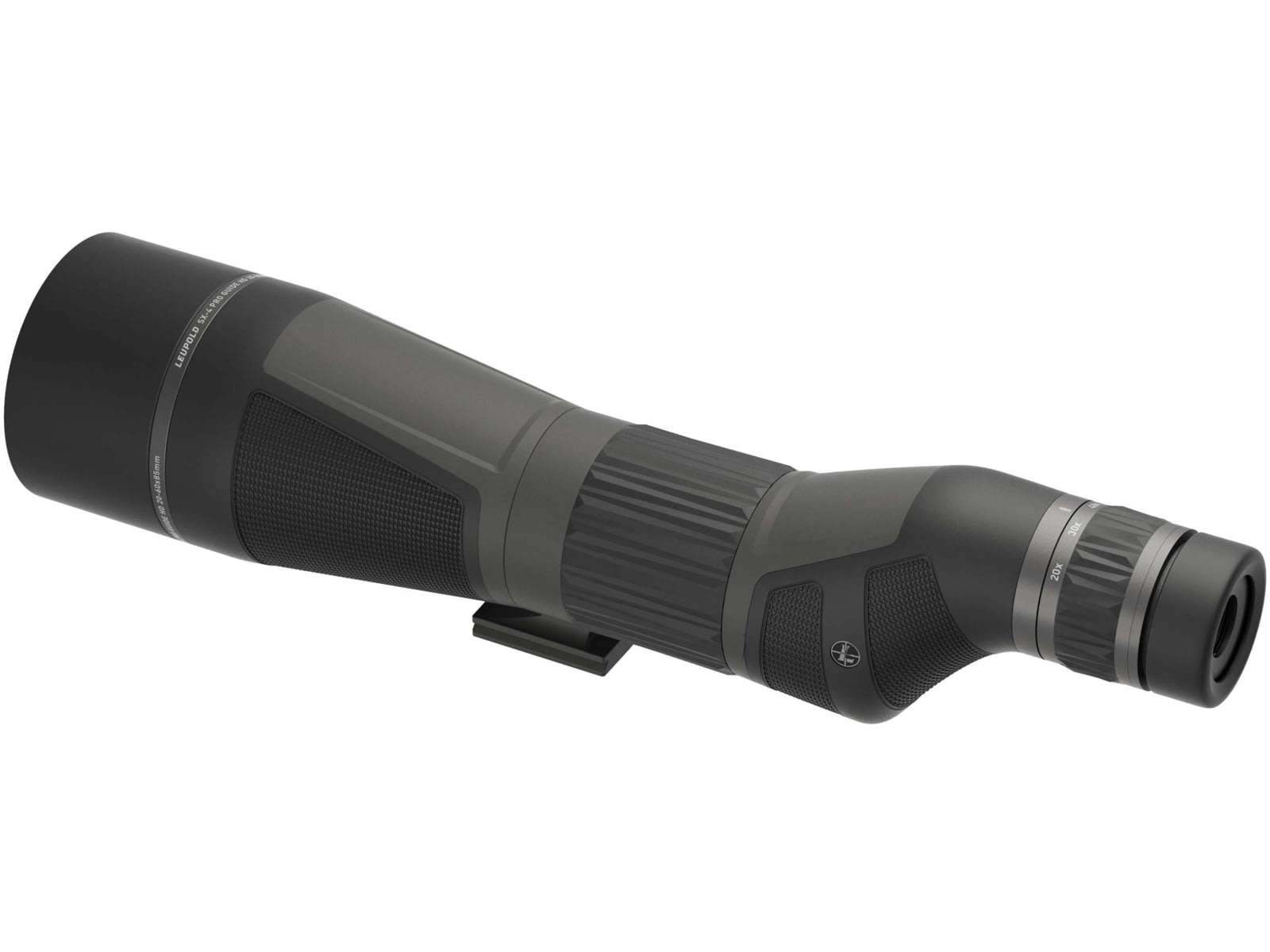 Leupold SX-4 Pro Guide HD Gen 2 20-60x85mm Spotting Scope Angled Grey/Black