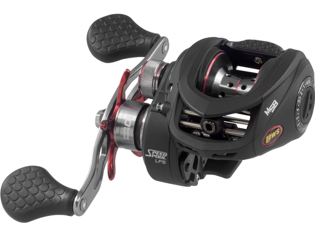 Lew's Tournament MP Baitcast Reel LFS RH Retrieve 8.3-1 Ratio 9+1 Bearings TS1XHMP
