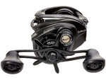 Lew's Custom Baitcast Reel 9+1 Bearings 8.3-1 Ratio Aluminum Frame and Sideplates ParaMag RX Brake Carbon Fiber Drag Speed Gears P2 Super Pinion RH