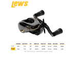 Lew's Team Lew's Elite Ti Baitcast Reel 7.5:1 10+1 Left
