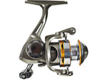 Lew's Laser Lite Spinning Reel SZ 100 Reel 6+1 Bearings 5.1-1 Ratio Graphite Frame and Sideplate Speed Lube Multi-Disc Drag Reversible Retrieve