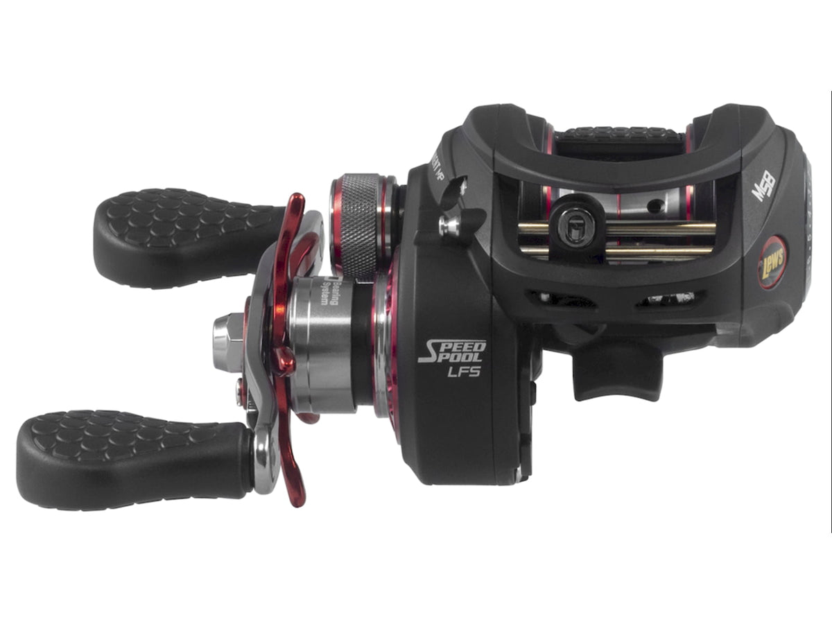 Lew's Tournament MP Baitcast Reel LFS RH Retrieve 8.3-1 Ratio 9+1 Bearings TS1XHMP