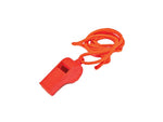 Peregrine Lm Plast Whistle W/ Lanyard 8 ORANGE/25pk
