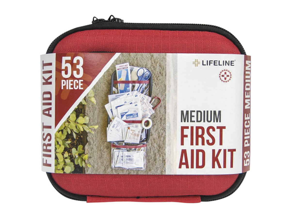 Lifeline Hrdshll Firstaid Kit Dlx 121pc 4406