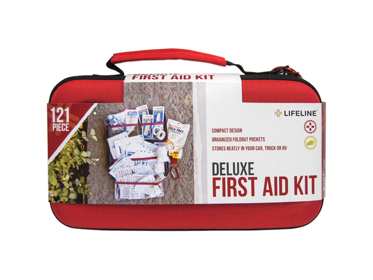 Lifeline Hrdshll Firstaid Kit Dlx 121pc 4406