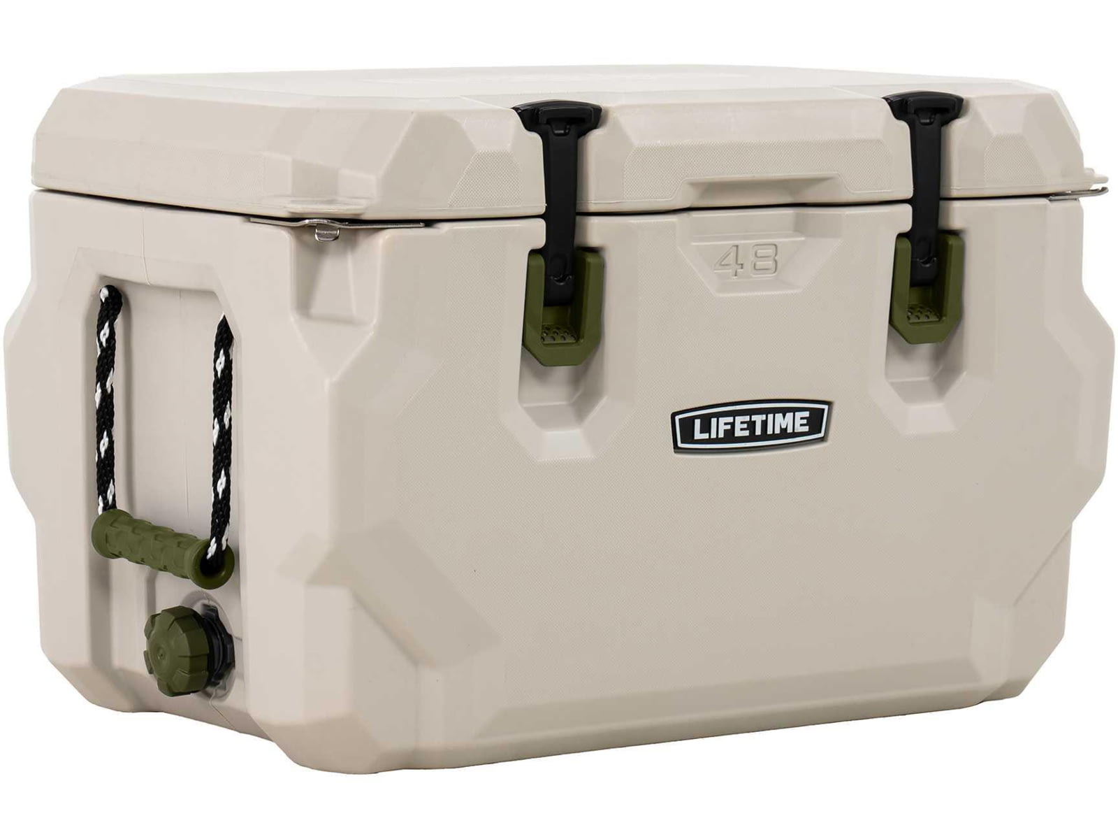 Lifetime Products 48 Quart High Performance Cooler Pumice/Green