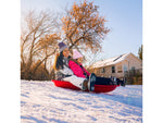 Lifetime Products 48in Premium Snow Sled 2 Pack Red 91181