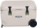 Lifetime Products 65 Quart High Performance Cooler w/ Wheels Pumice/Green