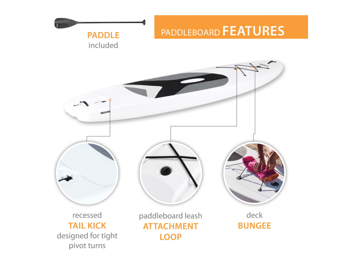 Lifetime Products Horizon 100 Stand-Up Paddleboard White Large 90707