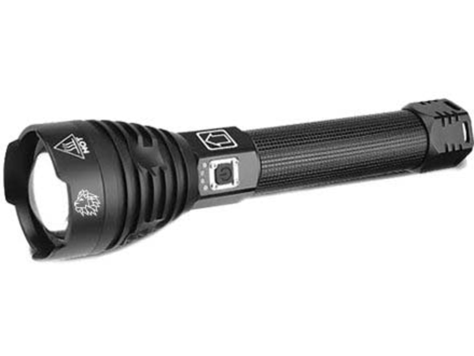 Lion Power Optics Super Bright Rechargeable 2500 Lumens LED Tactical Flashlight