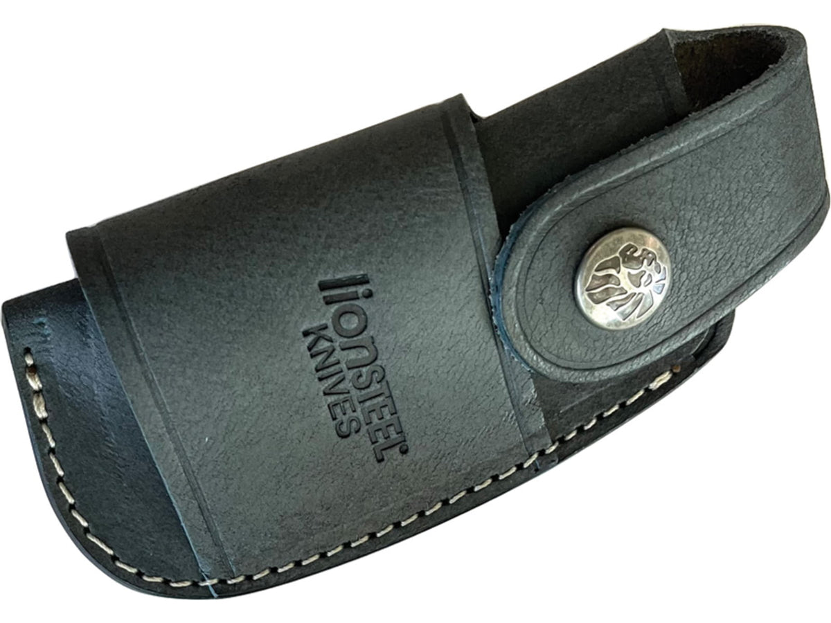Lionsteel Leather Sheath Blue LST900FDV4BL