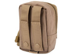 Loaded Gear CX-800 Accessory Pouch Dual Zipper Design Compatible w/ Molle System Dark Earth BI12632