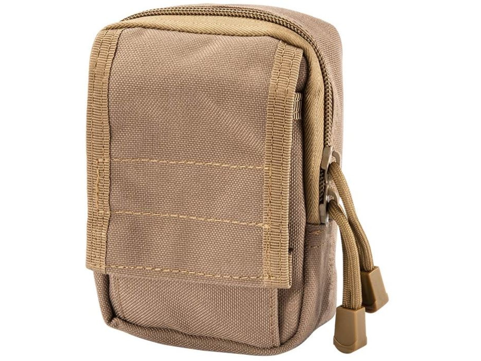 Loaded Gear CX-800 Accessory Pouch Dual Zipper Design Compatible w/ Molle System Dark Earth BI12632