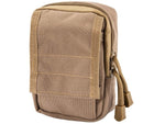 Loaded Gear CX-800 Accessory Pouch Dual Zipper Design Compatible w/ Molle System Dark Earth BI12632