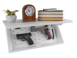 Lockdown In Plain Sight Hidden Shelf White