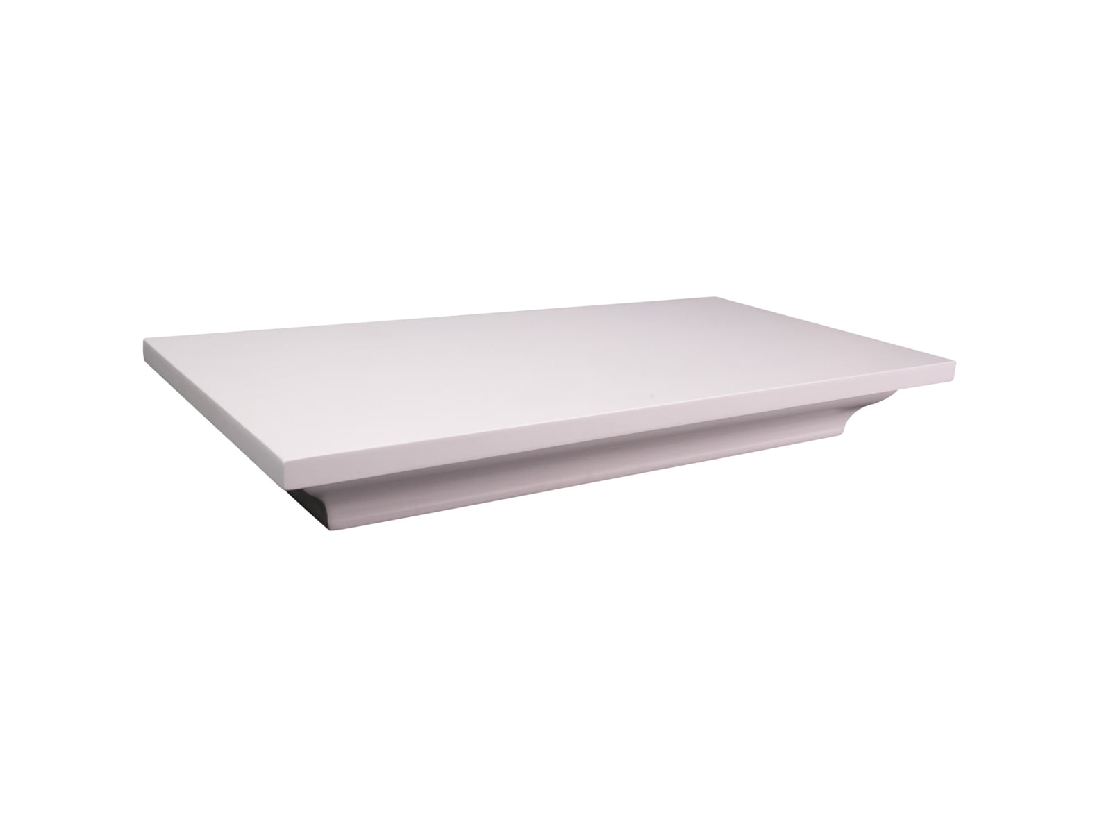 Lockdown In Plain Sight Hidden Shelf White