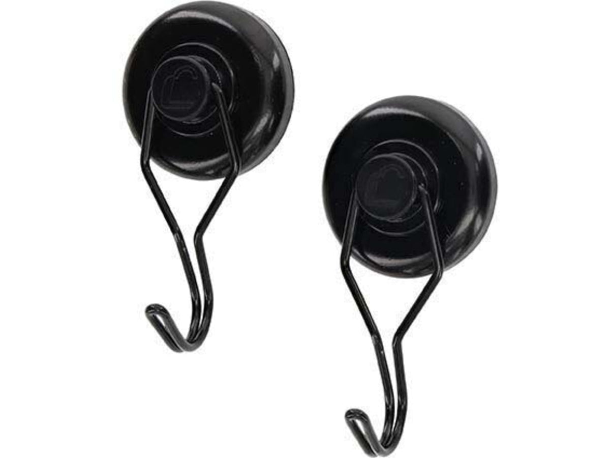 Lockdown Magnetic Hook 2-Pack Black
