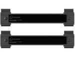 Lockdown SecureWall Magnetic Tool Hanger 2 Pack Black 1215349