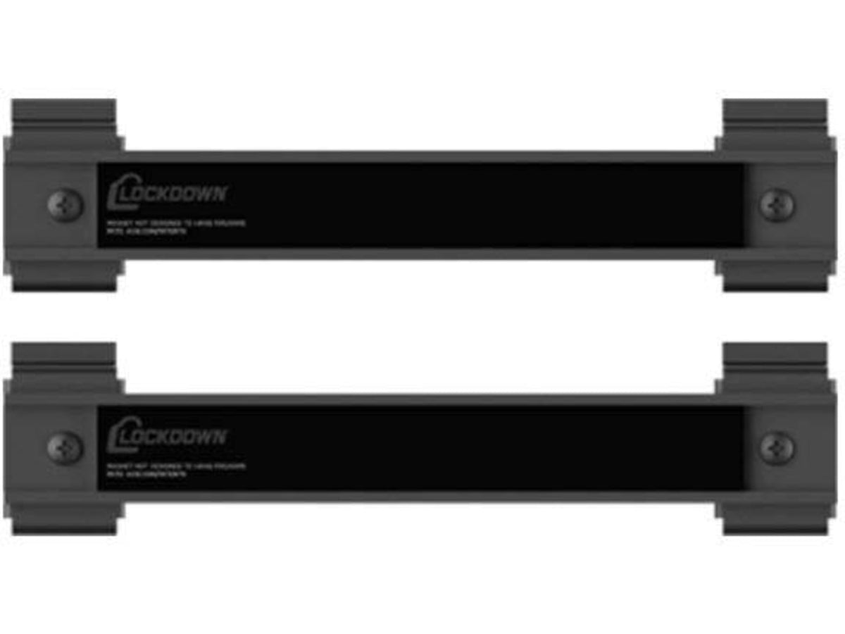 Lockdown SecureWall Magnetic Tool Hanger 2 Pack Black 1215349