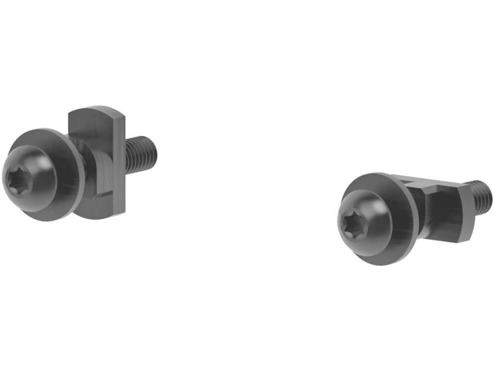 Lockdown SecureWall Universal Adapter 4 Pack Black