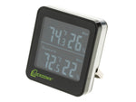 Lockdown Wireless Digital Hygrometer Black/Silver 1116792