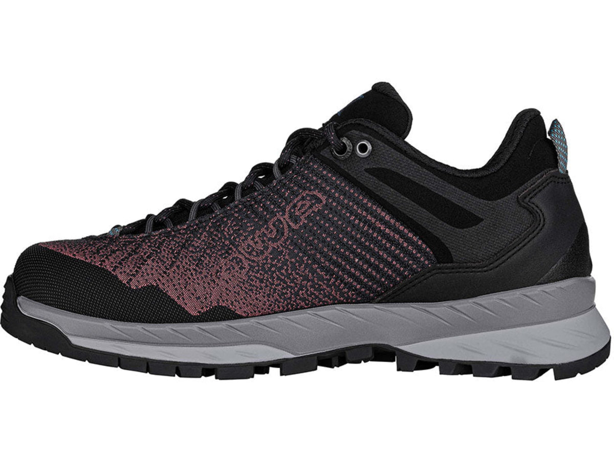 Lowa Carezza GTX Low Shoes - Women's Black/Brown Rose 6.5 2200659931-BKBNRO-M-6.5