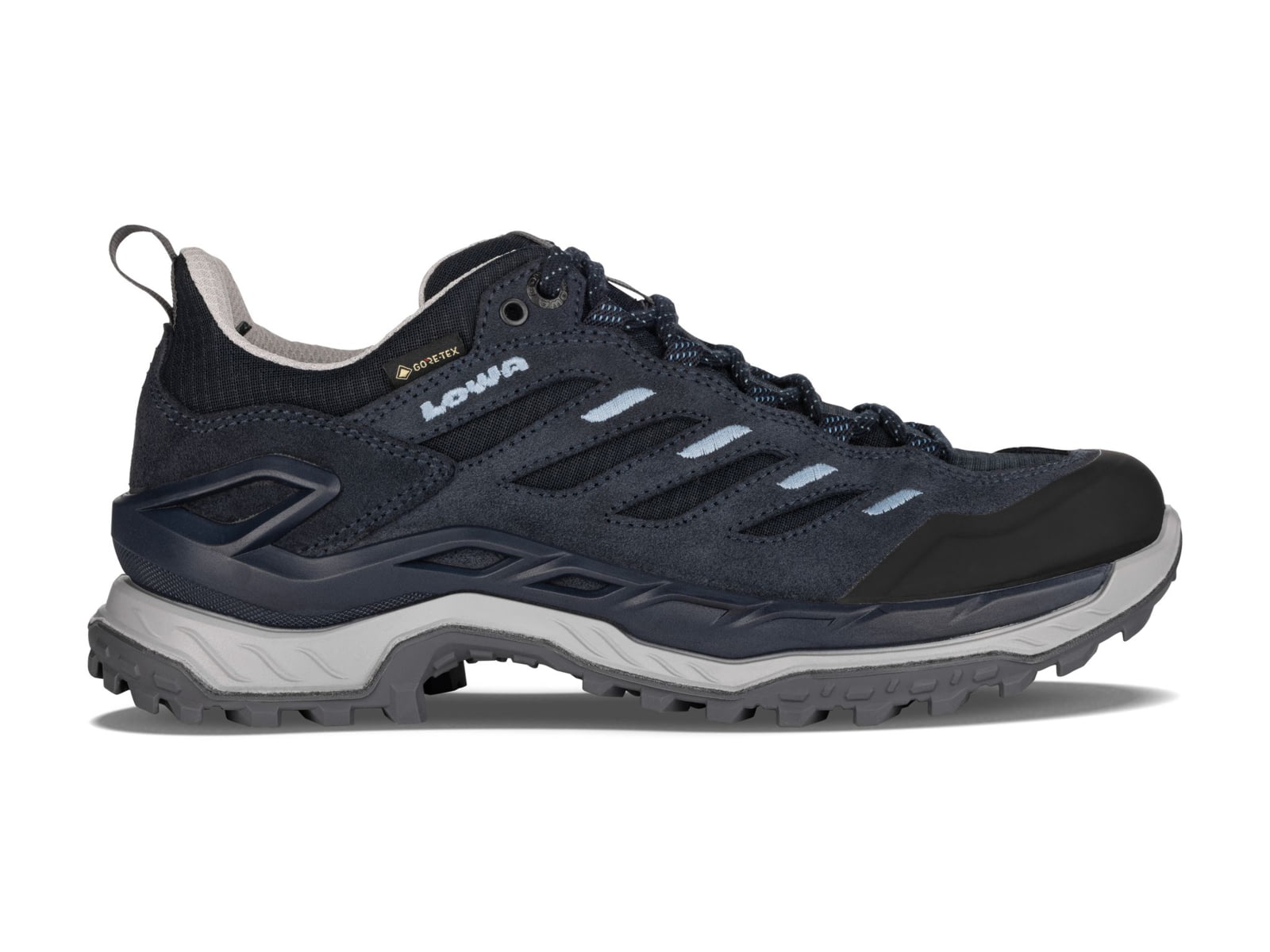 Lowa Innovo GTX Lo Hiking SHoes - Women's Navy/Arctic 9