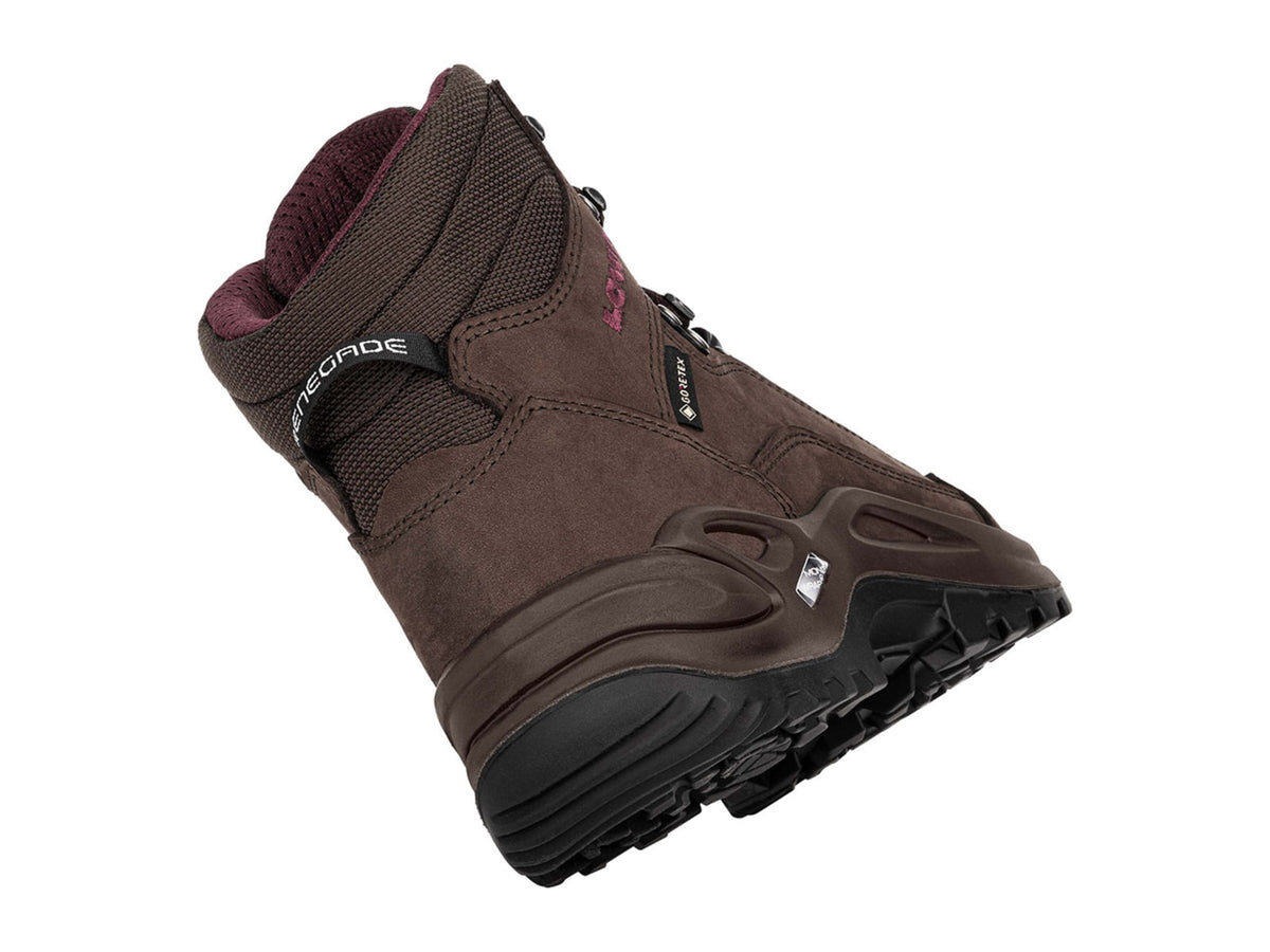 Lowa Renegade GTX Mid Hiking Shoes - Womens Espresso 9