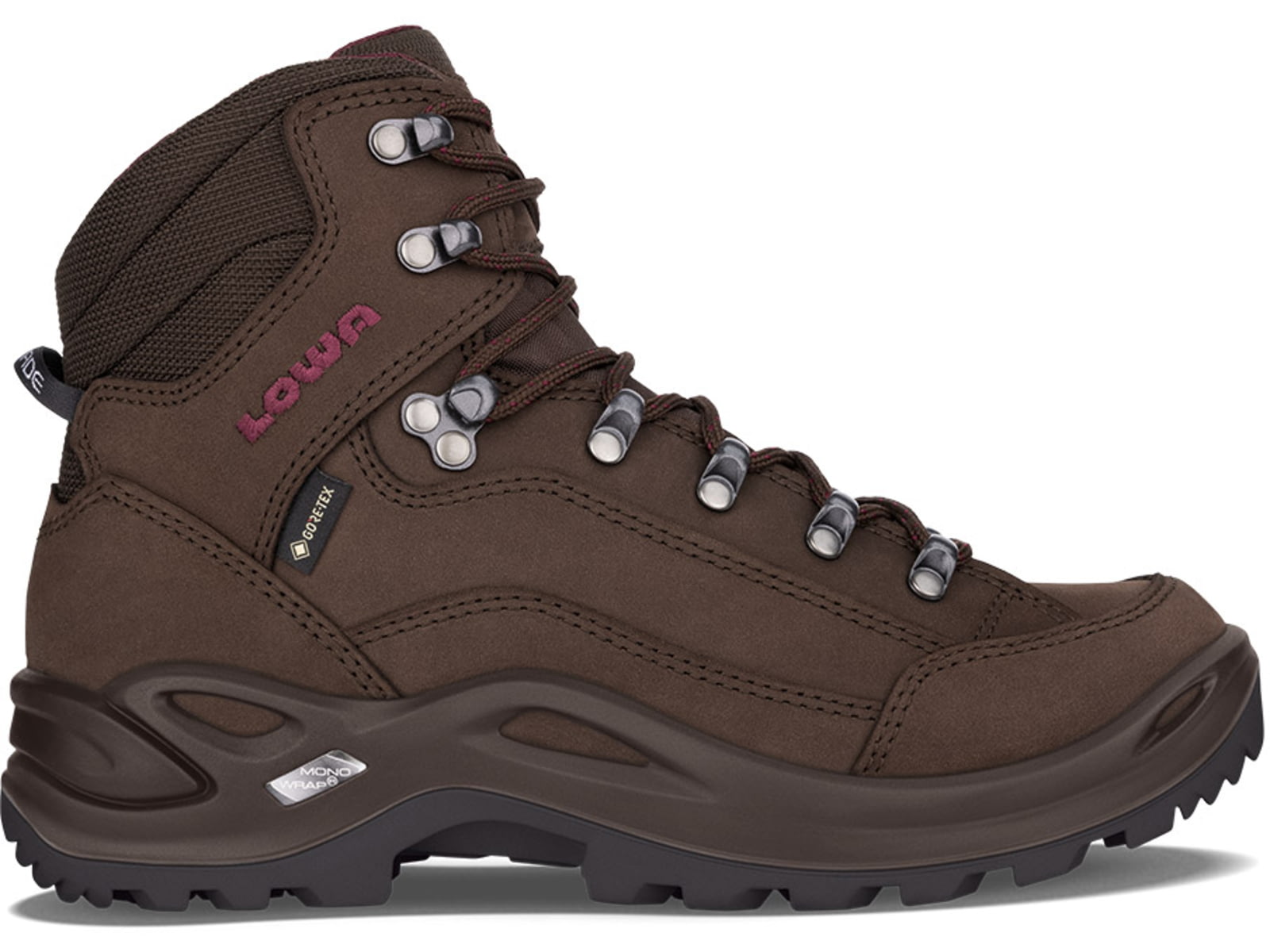 Lowa Renegade GTX Mid Hiking Shoes - Womens Espresso 9