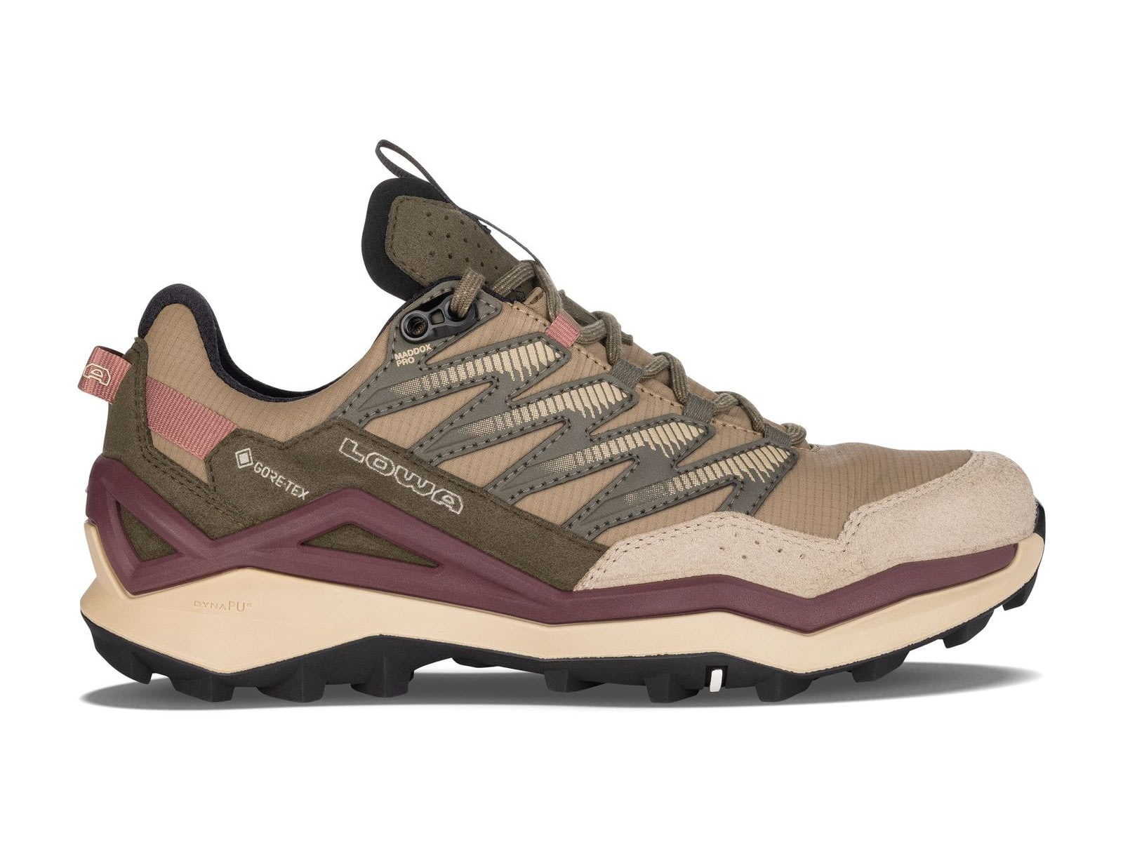 Lowa Maddox Pro GTX Lo Hiking Shoes - Women's Desert/Old Rose