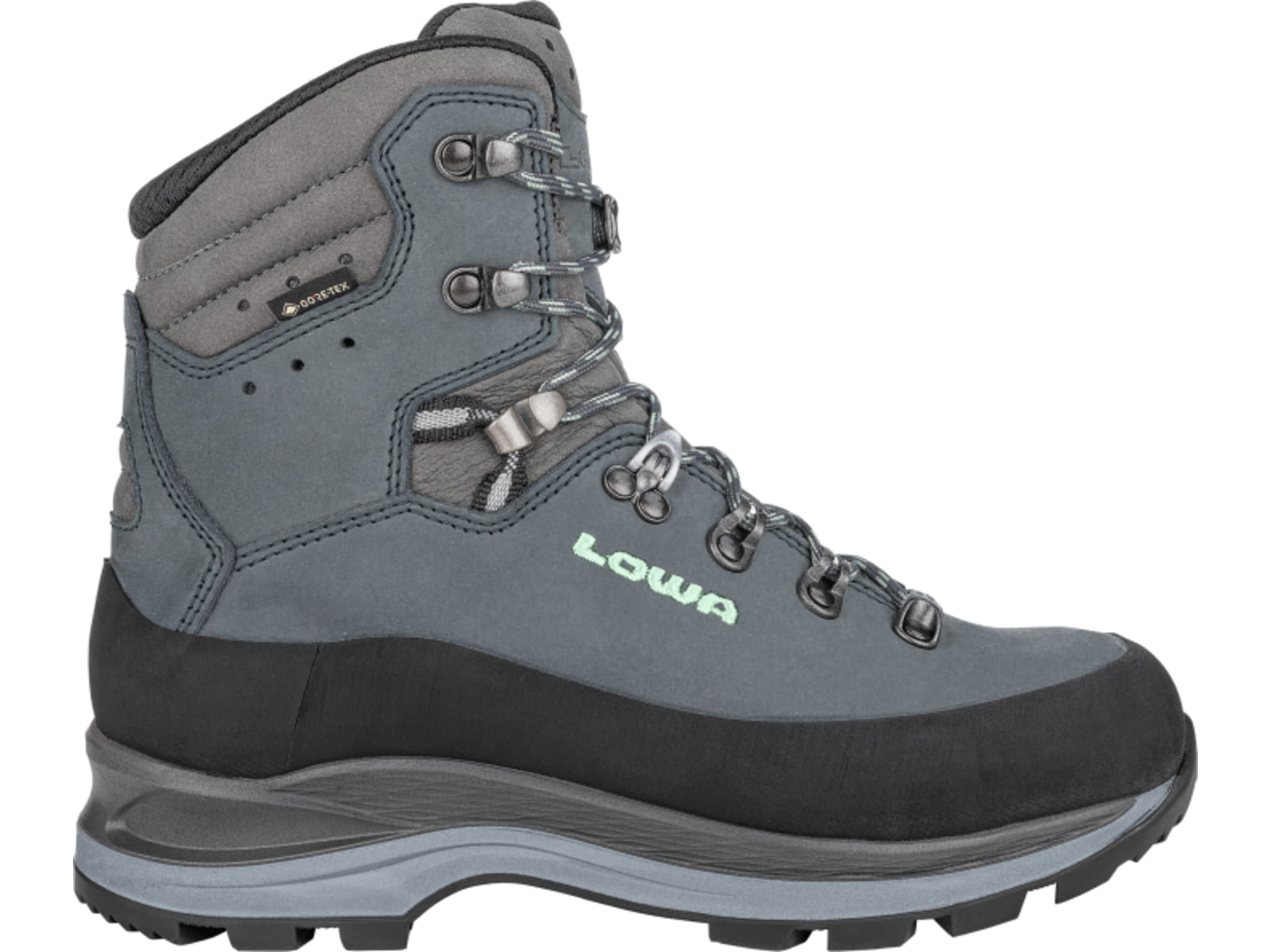 Lowa Tibet Evo GTX HI Hiking Shoes - Women's Smoke Green/Jade