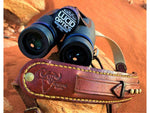 Lucid Optics Binocular 8x42mm Binocular ED Open Frame w/ Hard Case Matte Black L-B8-8x42