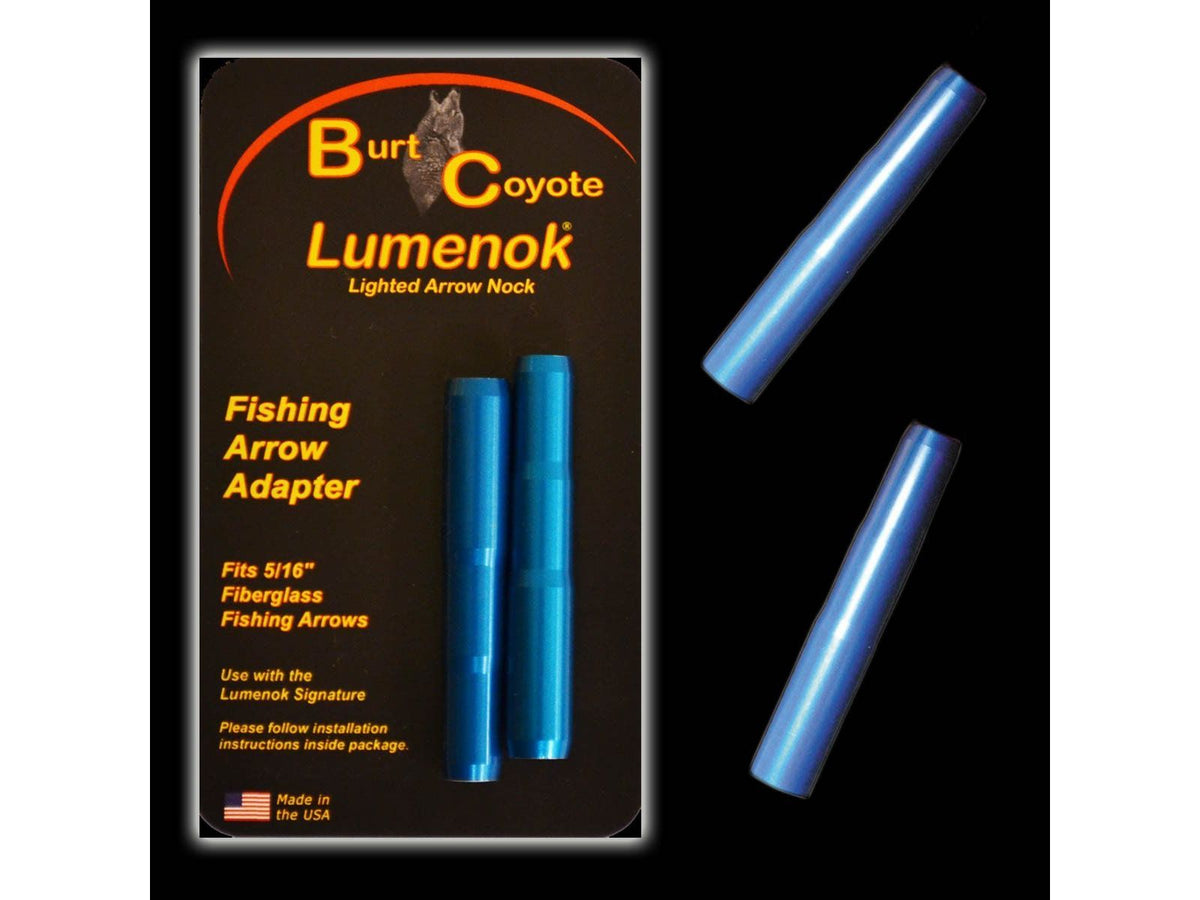 Lumenok Fishing Arrow Adapter 2-Pack Blue LFAD