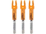 Lumenok Lighted Spartan Nock Orange 3 pack 1006490