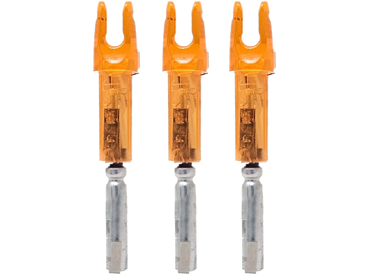 Lumenok Lighted Spartan Nock Orange 3 pack 1006490
