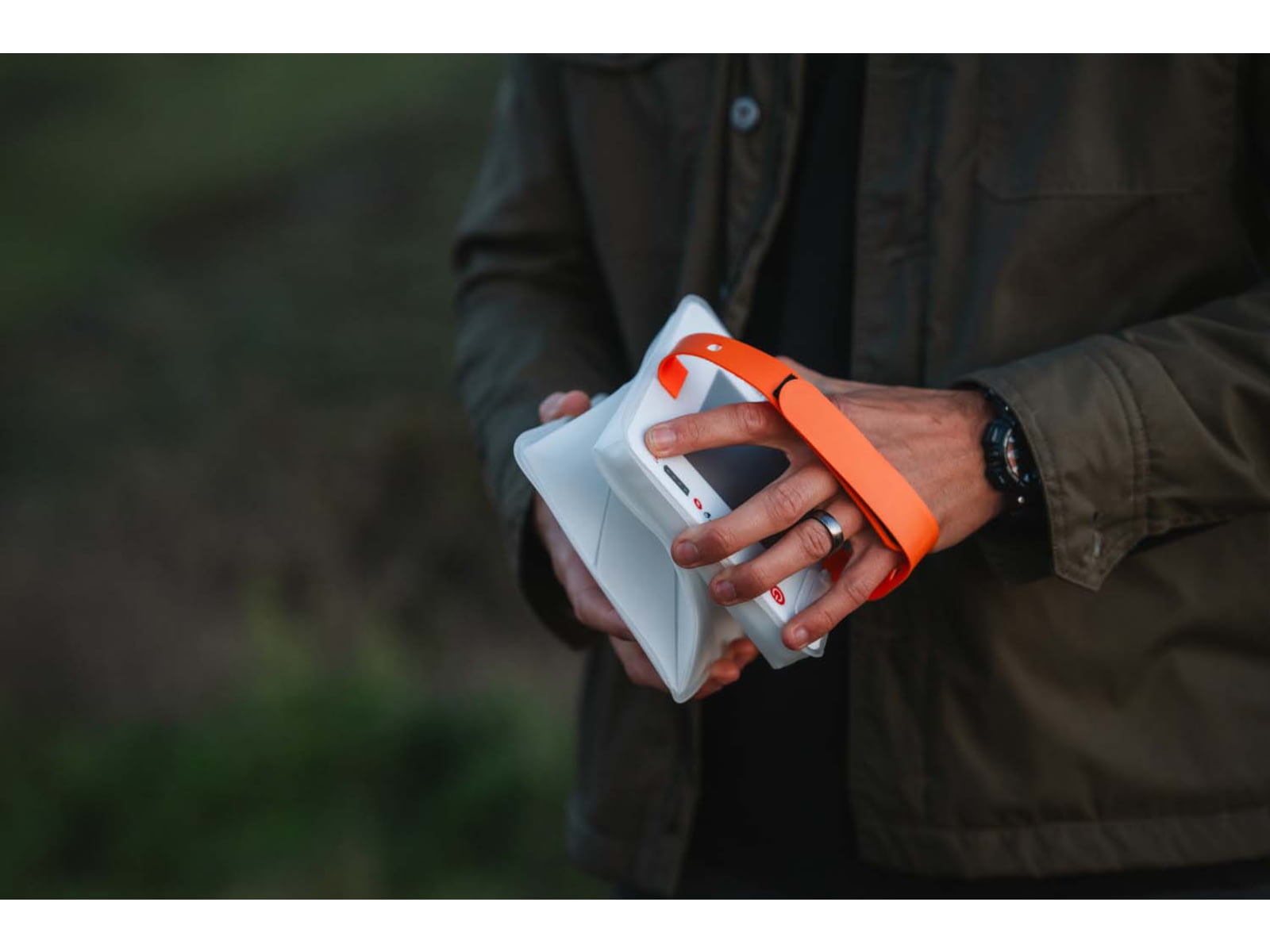 LuminAID Max QI Solar Lantern w/Phone Charger White