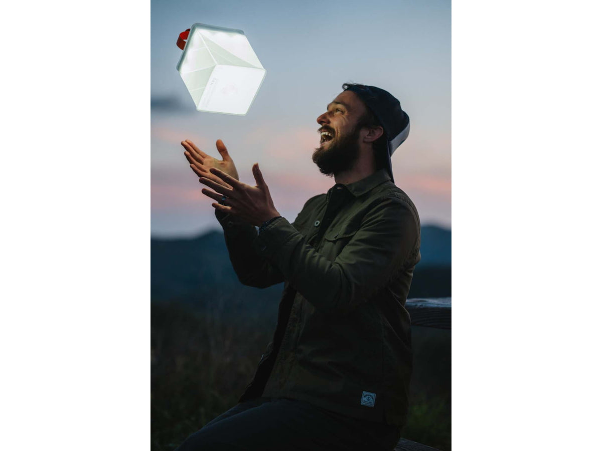 LuminAID Max QI Solar Lantern w/Phone Charger White