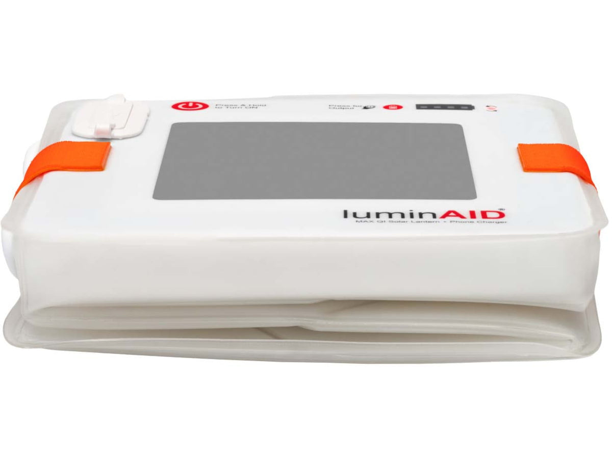 LuminAID Max QI Solar Lantern w/Phone Charger White