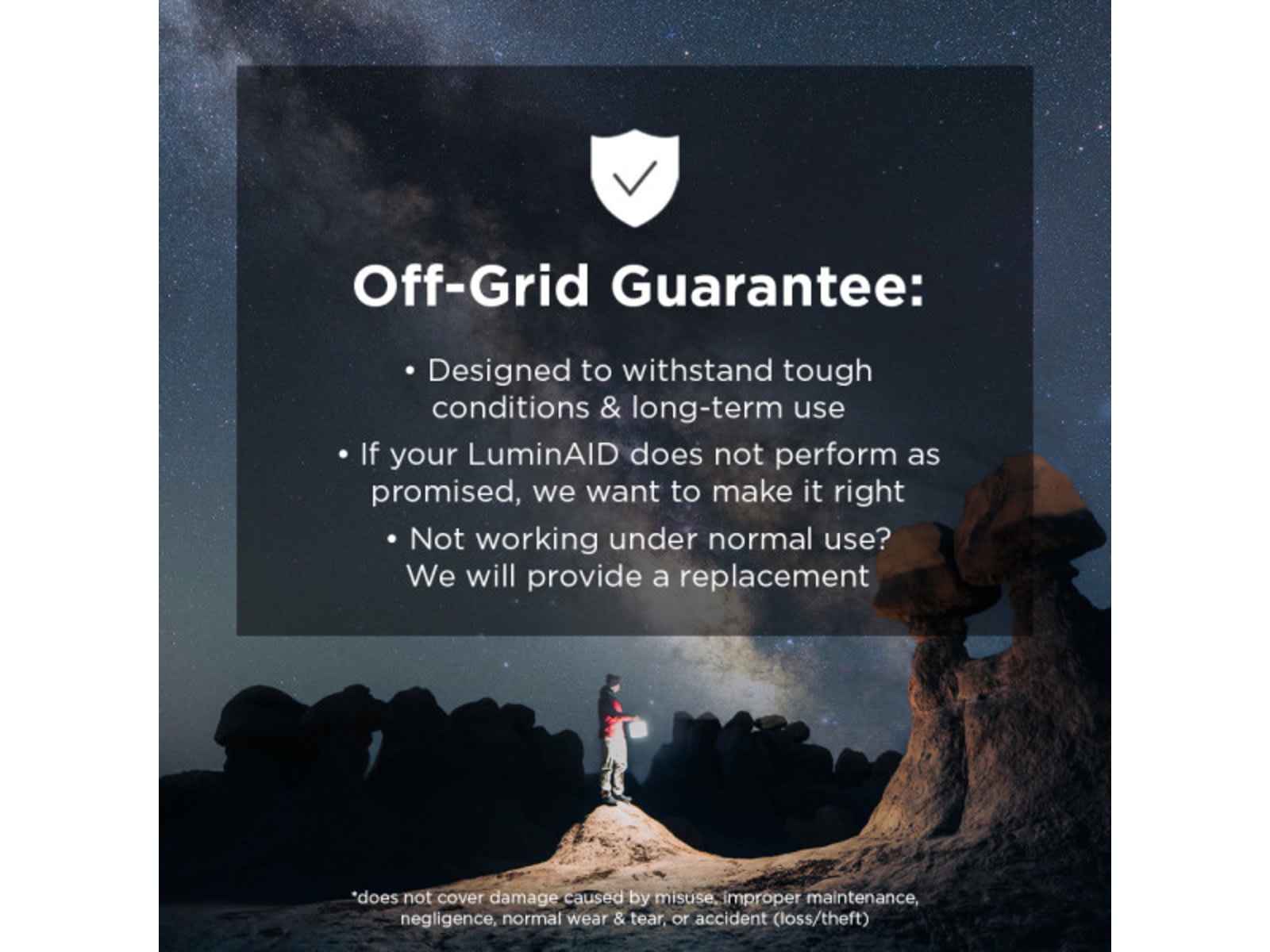 LuminAID Max QI Solar Lantern w/Phone Charger White