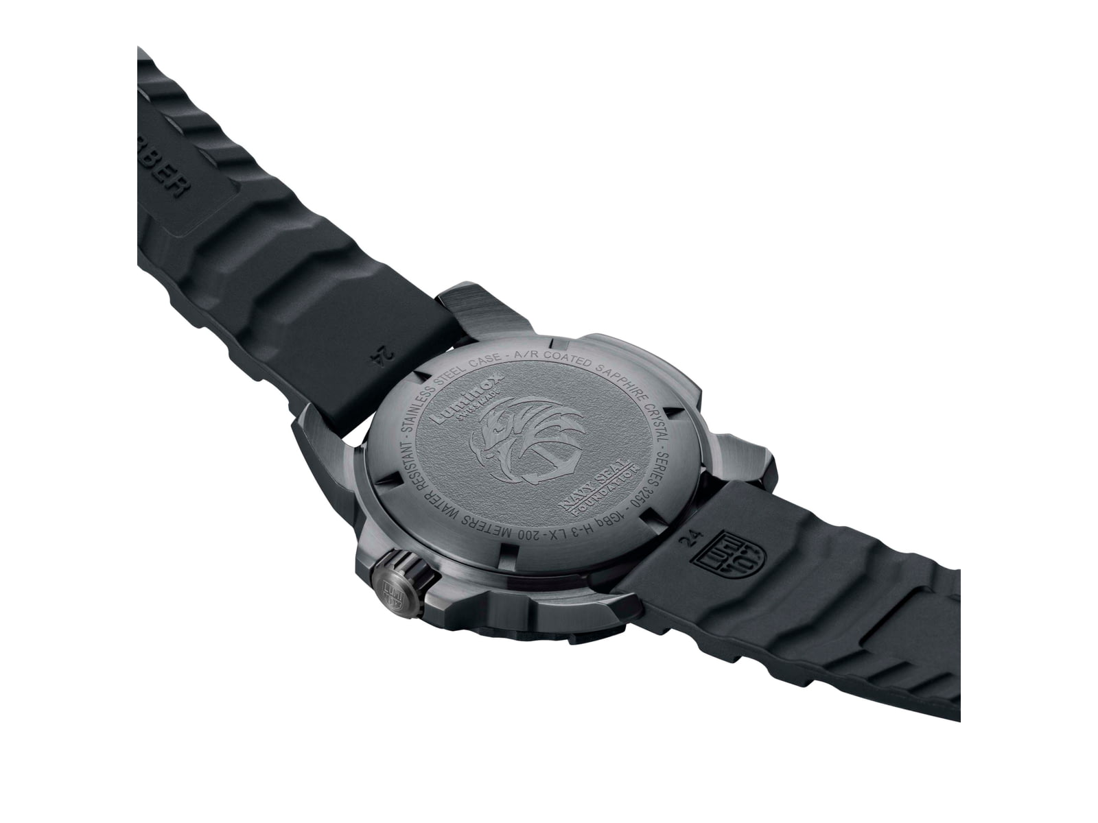 Luminox Navy Seal Foundation 3250 Series Watches - Men's Sand/Black 45mm