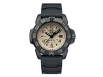 Luminox Navy Seal Foundation 3250 Series Watches - Men's Sand/Black 45mm