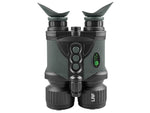 Luna Optics Quantum 6-36x50mm Digital Day/Night Binocular Integrated 1500m Laser Rangefinder 2K Video Resolution Black